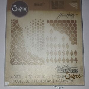 Tim Holtz Mixed Media Geometric Dies/Stencils